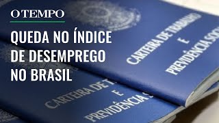 Desemprego no Brasil cai para 74 menor nível em quase 8 anos [upl. by Gerfen]