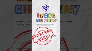 The most frequent questions for IGCSE CHEMISTRY 🧪 edexcel [upl. by Zebulon]