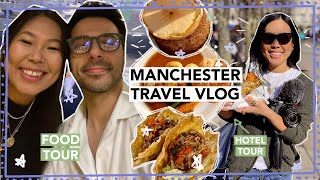 Our Weekend in Manchester  Food Tour Things To Do  Accommodation  England UK Travel Vlog [upl. by Latashia482]