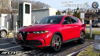 2024 Alfa Romeo Tonale Veloce Charging Test  Allcarnews [upl. by Sari]