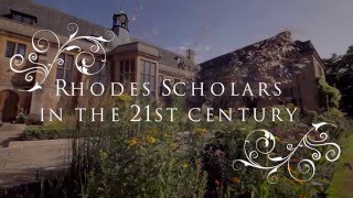 Rhodes Scholars in the 21st Century [upl. by Ymot]