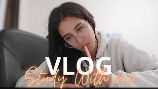 Une semaine assez compliquée😓pneu crevé rendu à faire à 22h Choix de stage à faire  Vlog Study [upl. by Crowns]