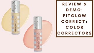 REVIEW amp DEMO FITGLOW CORRECT COLOR CORRECTORS  Integrity Botanicals [upl. by Ynna]