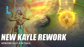 Kayle Rework  Wild Rift [upl. by Naujahs]