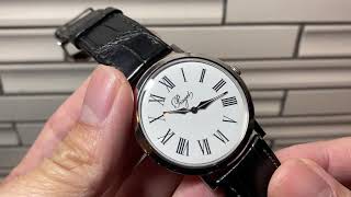 第182集 Piaget Altiplano 9P傳奇世界最薄機芯50周年復刻大明火琺瑯紀念版完美簡約黑白配 [upl. by Hwu]