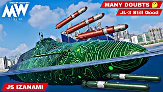 JS Izanami  with JL3 still good many players doubt🧐 Modern Warships [upl. by Hannahsohs]