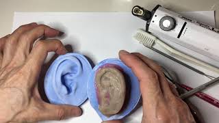 waxing ear prosthesis [upl. by Oibaf]