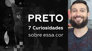 PRETO 7 Curiosidades sobre essa cor \\ Pedro Panetto [upl. by Ozner]