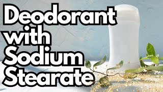 Deodorant experiments with Sodium Stearate  Collab with Cosmeticsyourways [upl. by Gallenz]