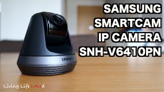 Samsung SmartCam SNHV6410PN  Sleek Security  REVIEW [upl. by Ainesy]