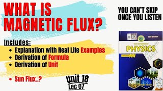 What is Magnetic Flux Class 12 Physics [upl. by Leunam]