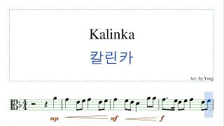 칼린카 비올라 편곡 Kalinka for Viola [upl. by Tadeo]