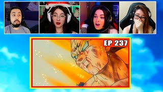 Vegeta se Explode  4 Pessoas Reagindo  Dragon Ball Z  EP 237 [upl. by Yrokcaz]