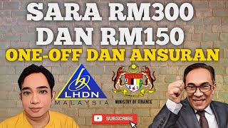 SARA RM300 ISIRUMAH DAN RM150 BUJANG ONEOFF DAN ANSURAN [upl. by Lanette]