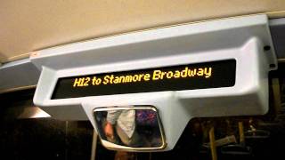 H12 to Stanmore Broadway Short Journey [upl. by Enitsej595]