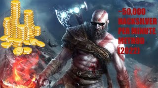 God of War  FASTEST HacksilverXP Farming Method 2022 [upl. by Joelly]