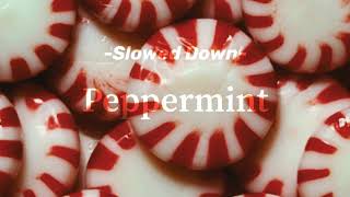 Peppermint ❤️🤍 SLOWED  Jack Stauber [upl. by Lezned508]