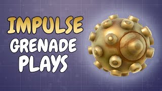 Making plays with the Impulse Grenade in this Solo vs Squad game Fortnite [upl. by Abeh]