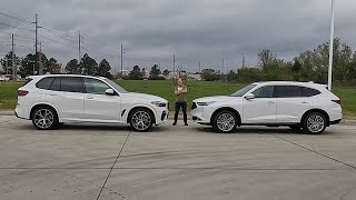 2023 Acura MDX VS 2023 BMW X5 [upl. by Matthia]