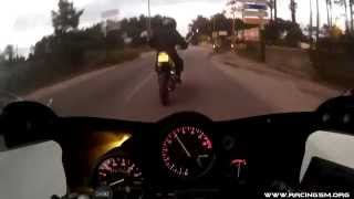 CBR250RR 47HP amp 20 000RPM Vs DTR LUFO [upl. by Nwahsyd]