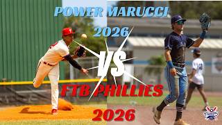 New Era Same Rivalry FTB Phillies vs POWER Marucci 2026 [upl. by Attecnoc]