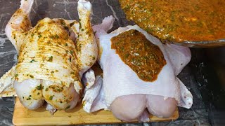 طريقة تتبيل الدجاج 🍗والاحتفاظ به Chicken seasoning method [upl. by Erund]