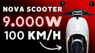 NOVA SCOOTER ELÉTRICA COM 9000W [upl. by Rumery]