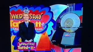 Channel Seven Wednesday Tattslotto Draw 102 912002 [upl. by Ahsets]