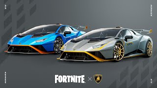 Fortnite Item Shop NEW LAMBORGHINI HURACÁN STO BUNDLE [upl. by Ashwell]