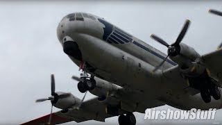 Amazing C97 Stratofreighter Takeoff Second Flight After Restoration [upl. by Blancha278]