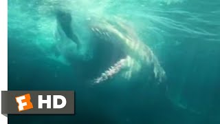 The Meg 2018  Man vs Shark Scene 410  Movieclips [upl. by Hsekin]