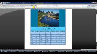 Hacer calendarios en word rapido y sencillo [upl. by Irtak646]