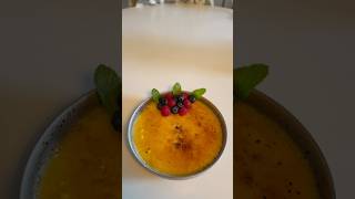 Creme Brulee easyrecipe dessert trending viralvideo [upl. by Ahsinal]