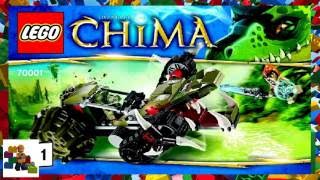 LEGO instructions  Chima  70001  Crawleys Claw Ripper Book 1 [upl. by Esidnak]