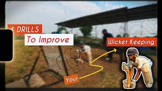 Top 4 Wicket keeping Drills  Wicket Keeping Tips  Youth Cricket Academy Pipariya [upl. by Serra]