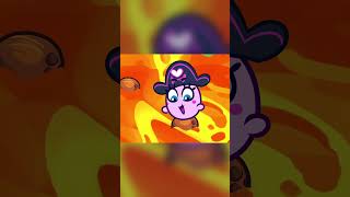 The Floor Is Lava On The Island🏝️🌋 kidscartoon kidssongs animation funny kids slimes [upl. by Leora]