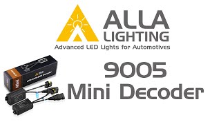 9006 9012 9005 LED Decoders Headlights Fog Lights Fix Flickering Error [upl. by Lipkin]