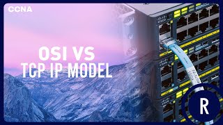 4 OSI vs TCP IP Model including TCP amp UDP [upl. by Colb]