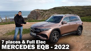 Nouveau Mercedes EQB  GLB 7 Places et 100 Electrique [upl. by Hassin228]