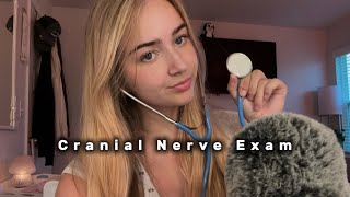 ASMR Cranial Nerve Exam light triggers follow my instructions fast and aggressive [upl. by Aeniah761]