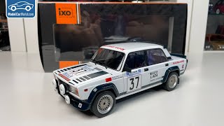 118 Lada 2105 VFTS 1983 Nr 37 Rally  IXO Unboxing [upl. by Suivatnom]