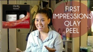 First Impressions  Olay Regenerist Microdermabrasion amp Peel System [upl. by Yrocal]