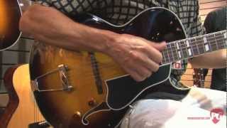 Summer NAMM 12  Eastman Guitars AR371CE Archtop Demo AR403CE amp T386 [upl. by Akkimat559]