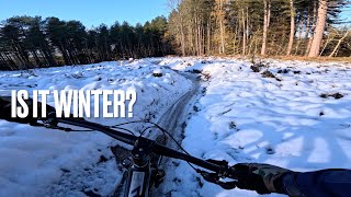 IS IT WINTER ALREADY  Nukeproof Reactor in the snow [upl. by Enitsirc]