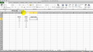 Cara menghitung logaritma dengan fungsi LOG Excel [upl. by Sucramal764]