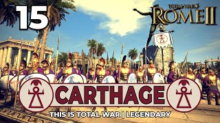 🔴LIVE THIS IS TOTAL WAR  LEGENDARY  CARTHAGE CAMPAIGN 15 [upl. by Nudnarb]