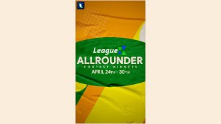 Allrounder Contest Winners  April 24th to 30th  LeagueX [upl. by Darren]