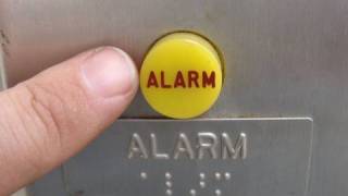 Ringing the elevator Alarm The bell breaks on camera epic fail [upl. by Nnylakcaj636]