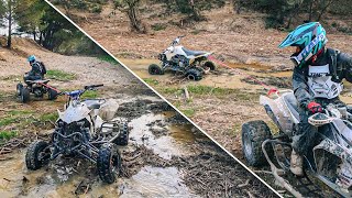 SUZUKI LTR 450 amp KFX 450R OFF ROAD TEST [upl. by Remde]