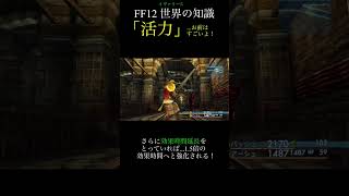 【FF12TZA】②数値×1UPはすごい！「活力」【 いろいろ解説】月曜〜土曜で投稿予定！ff ff12 弱くてニューゲーム [upl. by Manny]